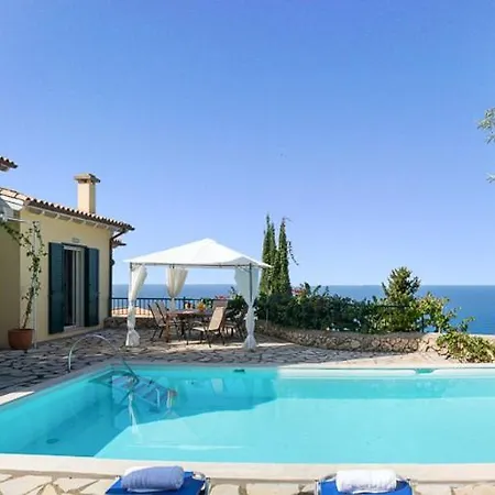 Вилла Sleeps 6 With Pool Air Con And Wifi Айос-Никитас